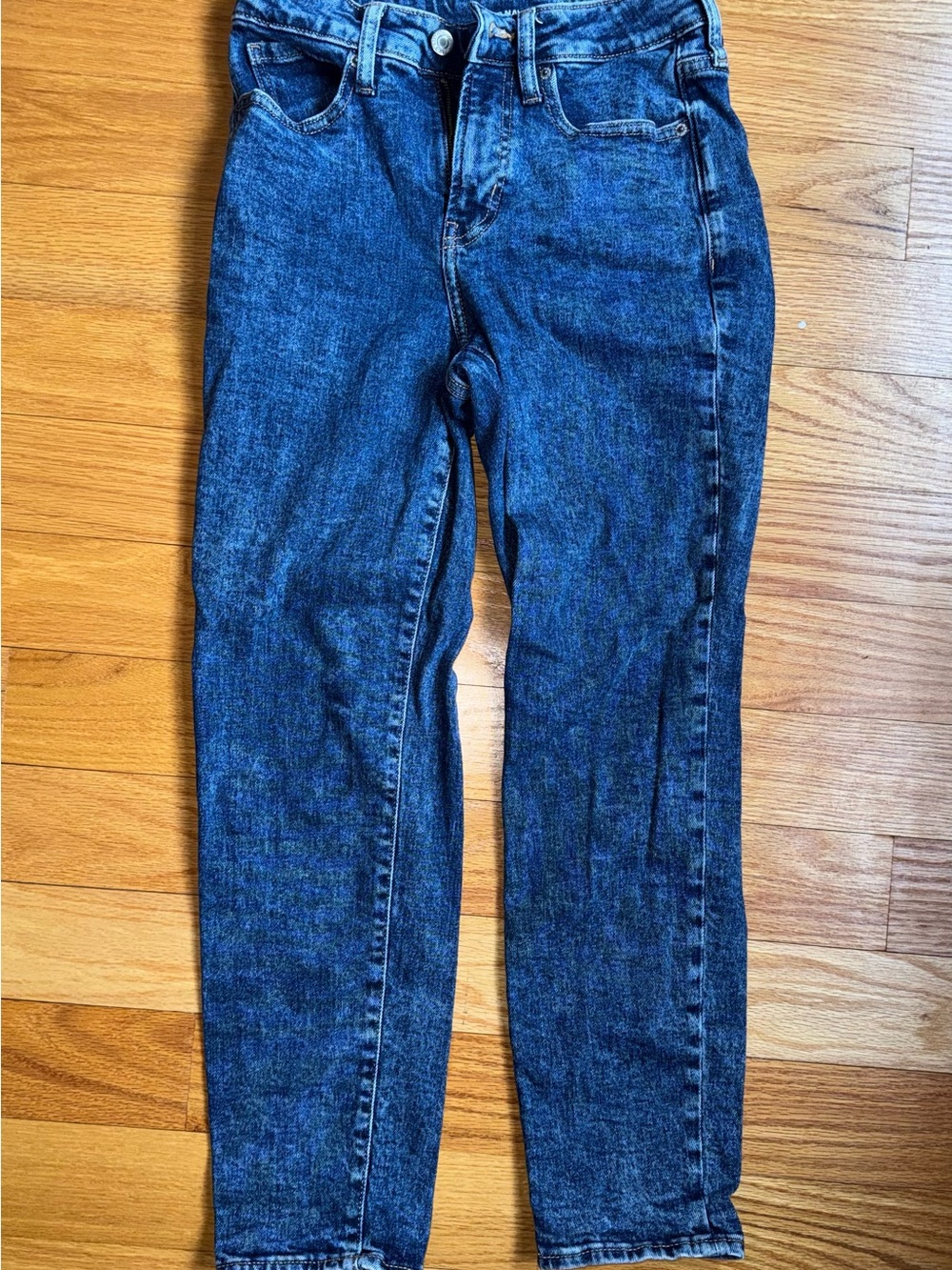 Old navy OG straight High-Rise Dark Wash Jeans